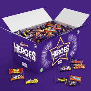Grab the Sweet Fun at Cadbury Heroes! 2kg Chocolate Bulk Box – Now at an Unbeatable Price! Individually Wrapped Milk Chocolates + Free Shipping! Don’t Miss Out!